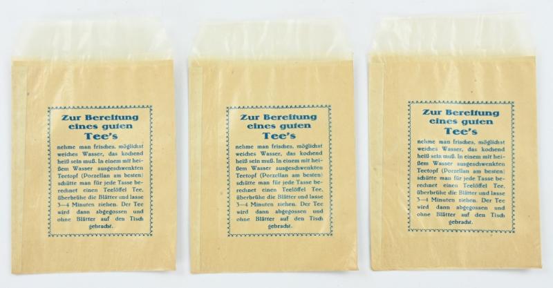 German Third Reich Era Spices bags