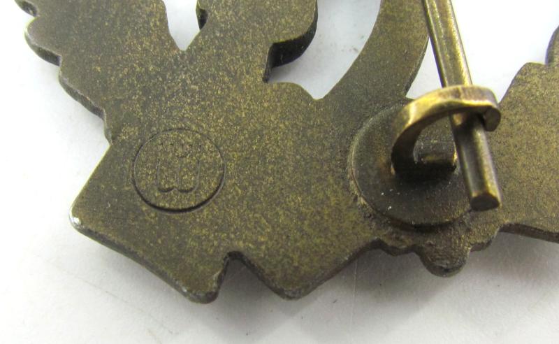 Infantry Assault Badge ( Sturmabzeichen ) in Bronze – Wilhelm Deumer