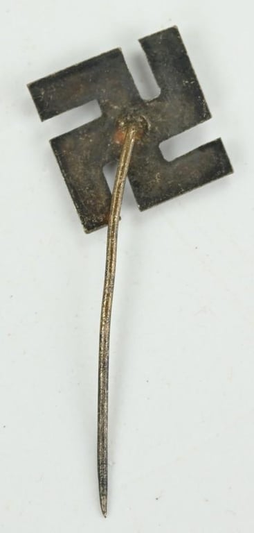 German Third Reich Enamel Swastika Pin