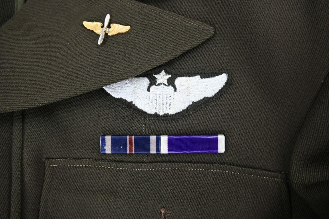 USAAF WW2 Officer /Pilot Ike Jacket '9th Airforce'