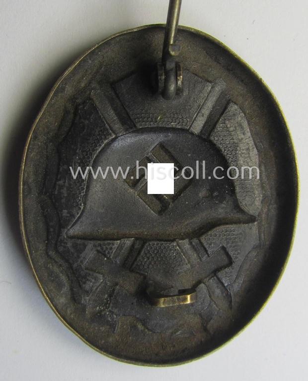 Early-period, black-class wound-badge (or: 'Verwundeten-Abzeichen in Schwarz')