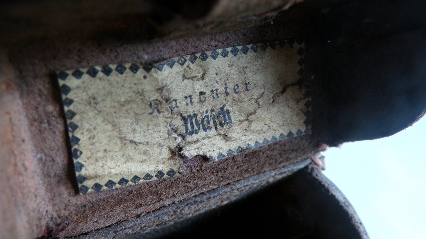 Luftwaffe K98 pouch unit marked, named