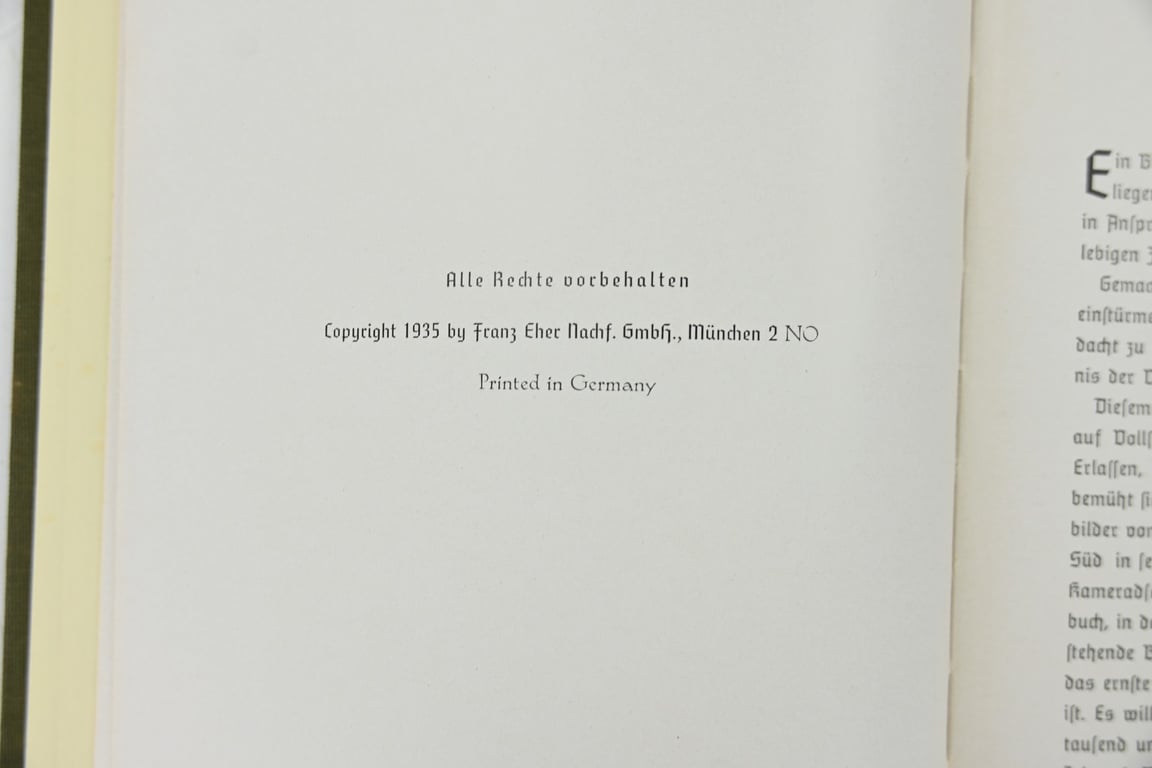 German Book Tag der deutschen Polizei 1934