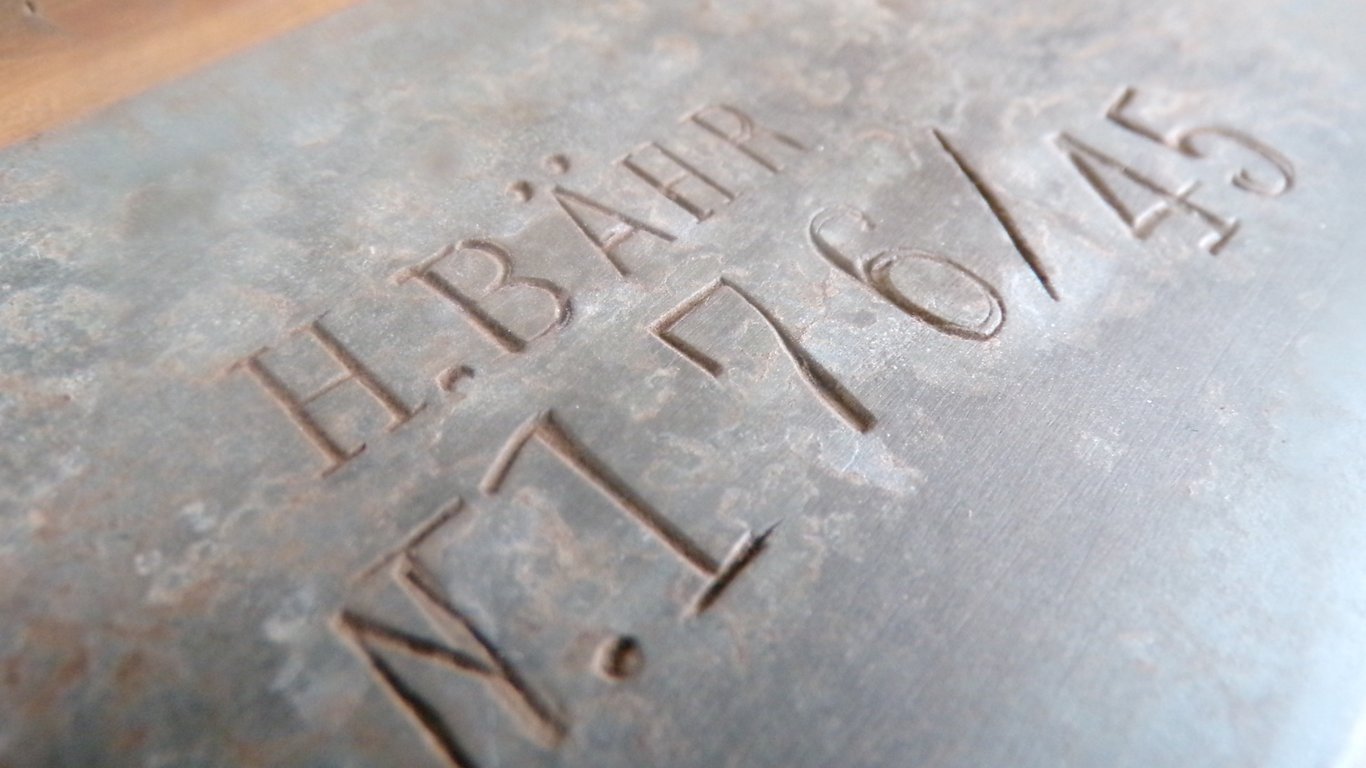 Named Kriegsmarine belongings chest