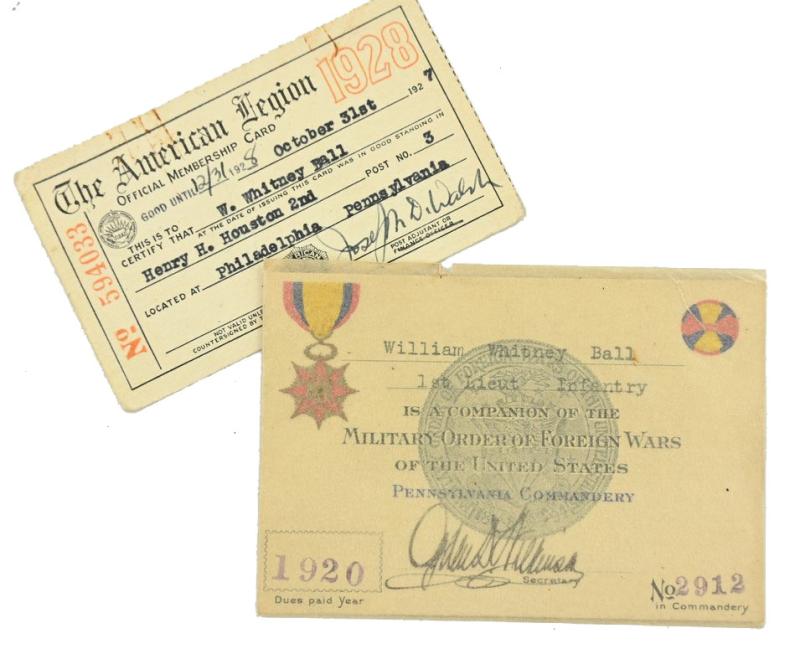 US WW1 312th MG Battalion, 79th Division Officer Grouping