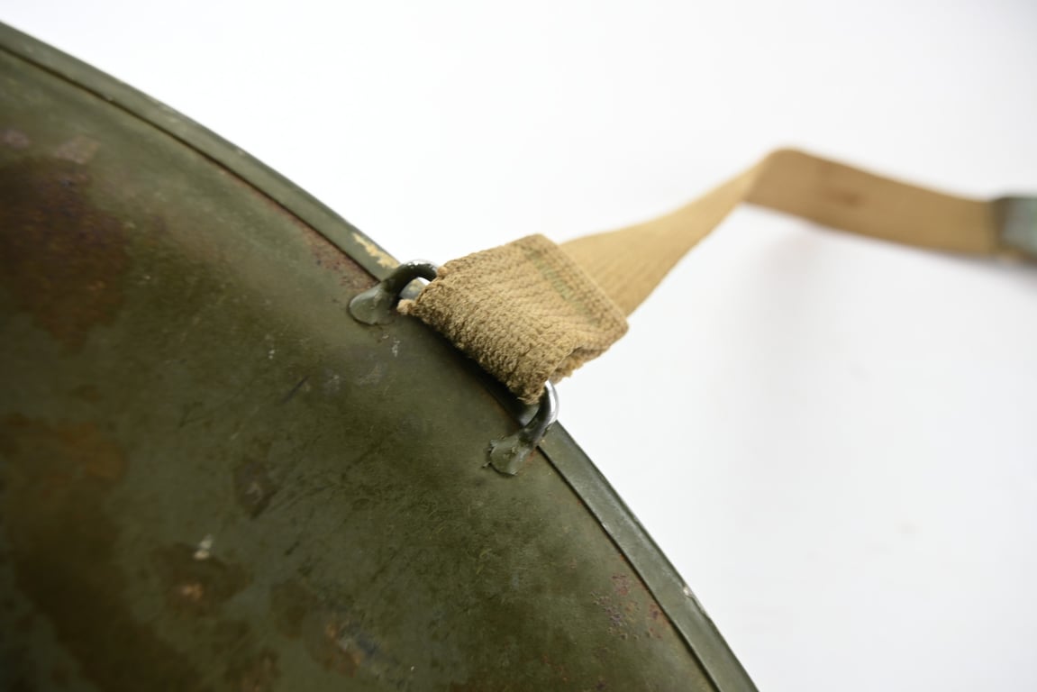 US WW2 M1 Fixed Bale Combat Helmet