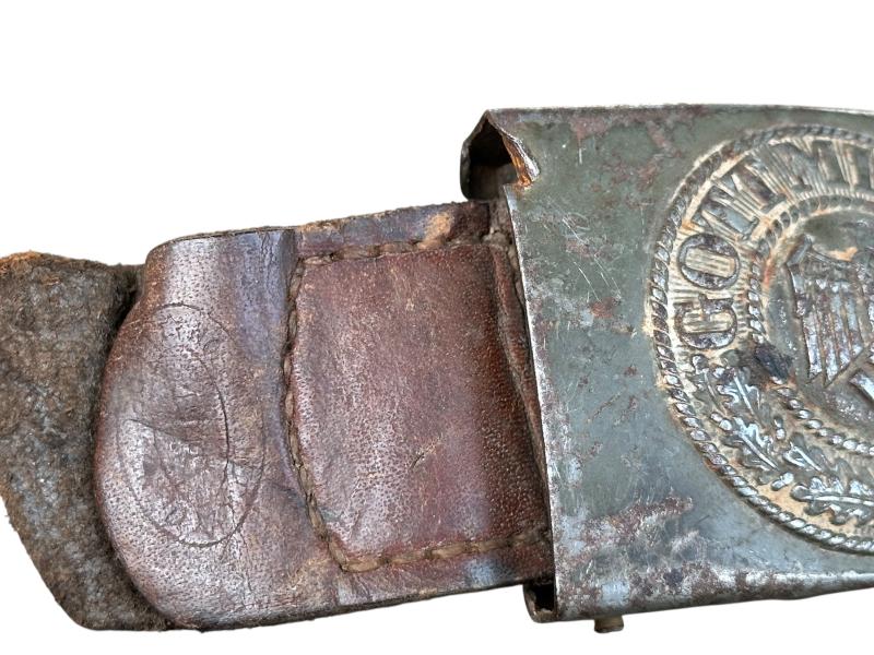 WH (HEER) Battle Damage Belt Buckle