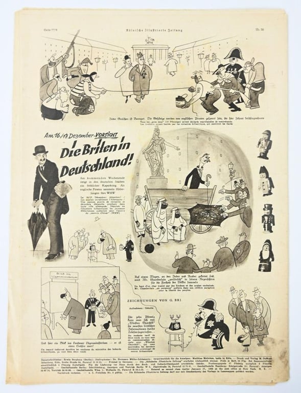 German Magazine kölnische illustrierte zeitung December 1939