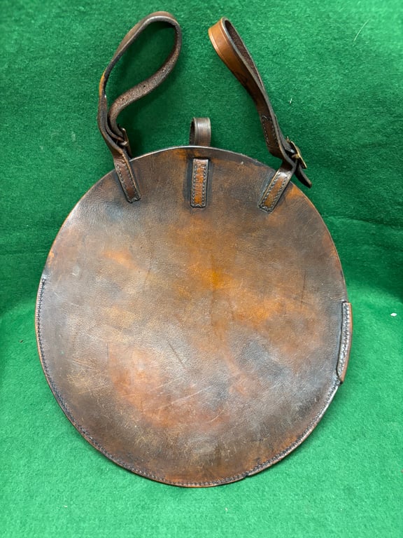 Leather Helmet Carrier 1916- Post WW1