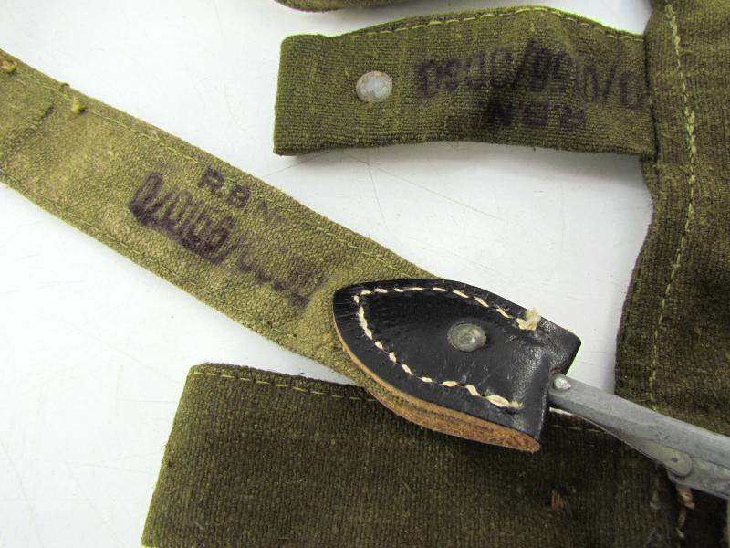 MINT Wehrmacht M31 bread bag with Strap both with RBNr.