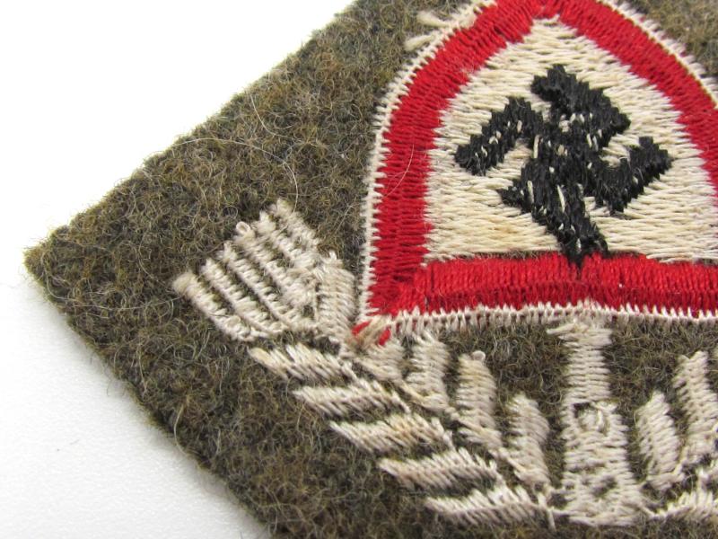 Reichsarbeitsdienst (RAD) cap insignia