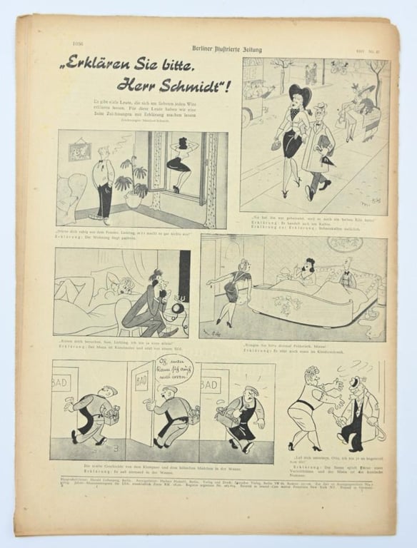 German Berliner Illustrierte Zeitung Newspaper 1941