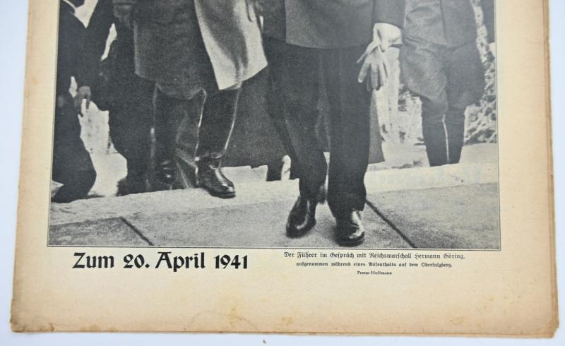 German Berliner Illustrierte Zeitung Newspaper April 1941