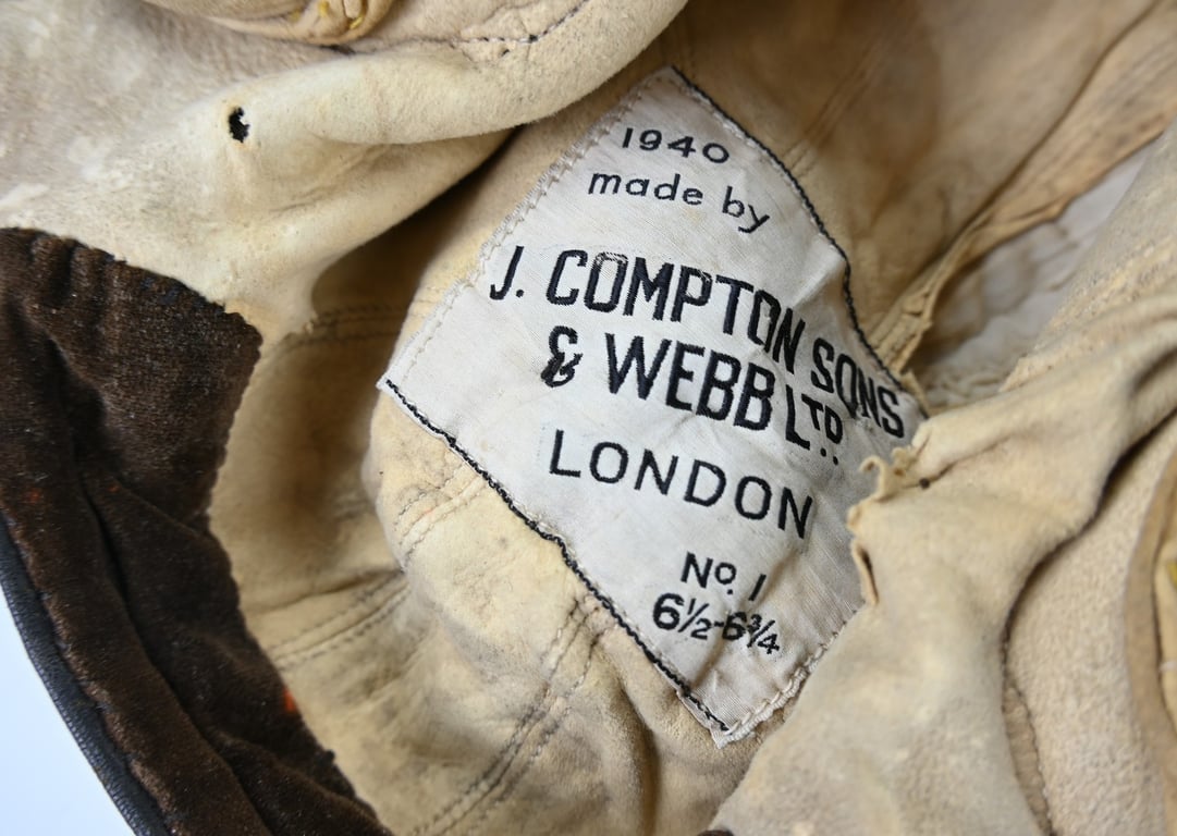 British WW2 RAF Type B Flying Helmet 'Battle of Britain'