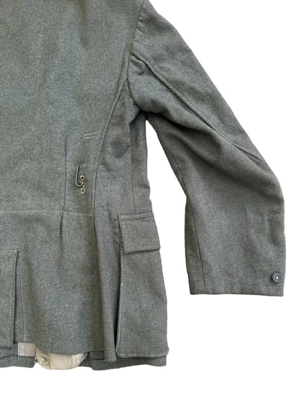 Wehrmacht Heer M43 EM field tunic With Original Applied Insignia