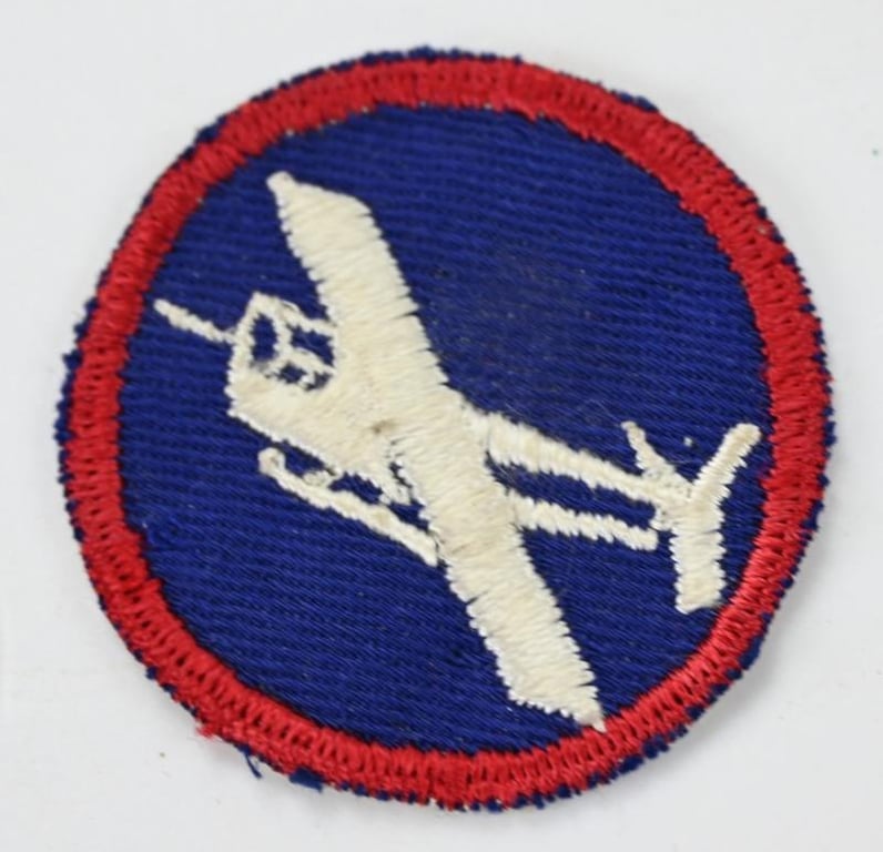 US WW2 EM Airborne Infantry Glider (Overseas) Cap Patch.