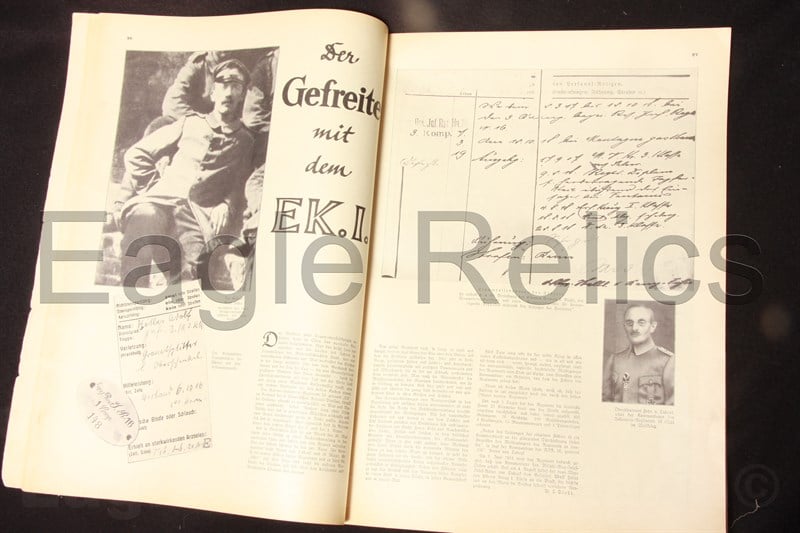 Adolf Hitler - A man and His Nation Large  Paper Back