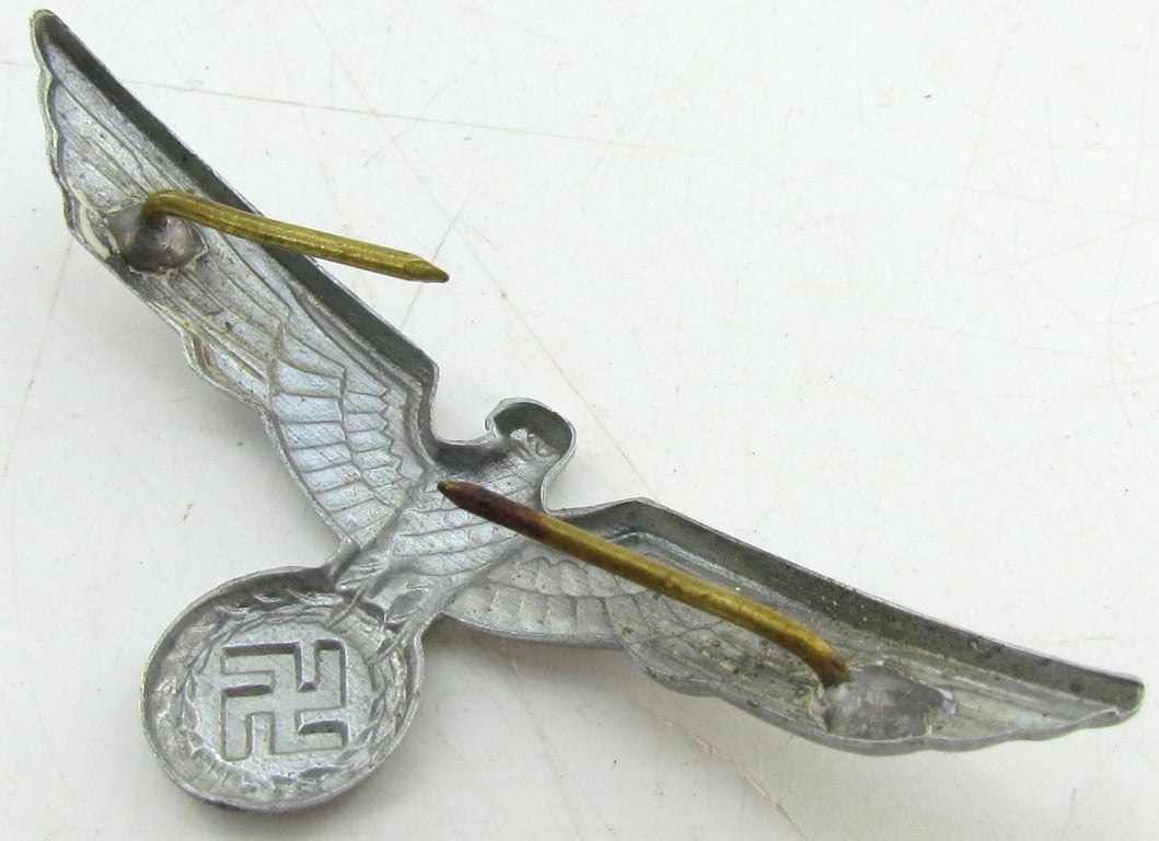 Wehrmacht Heer Aluminum Visor Cap Eagle