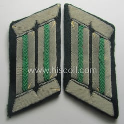 Pair of WH (Heeres) collar-tabs (ie. 'Kragenspiegel für...
