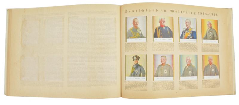 German Cigaretalbum 'Deutsche Helden'