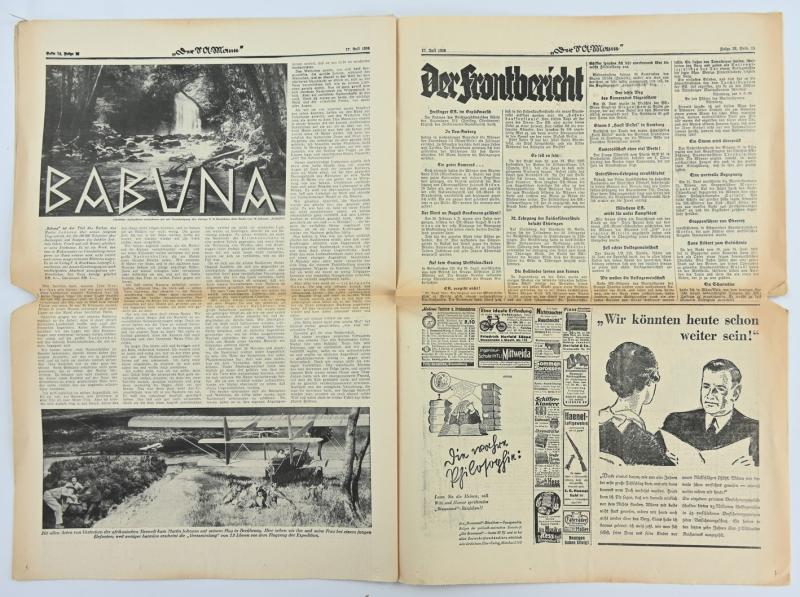 German Newspaper der SA-Mann 17 Juli 1937