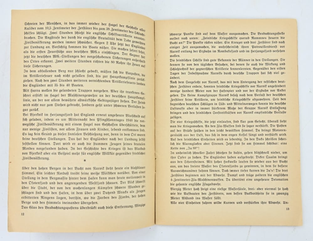 German Hitler Youth Booklet