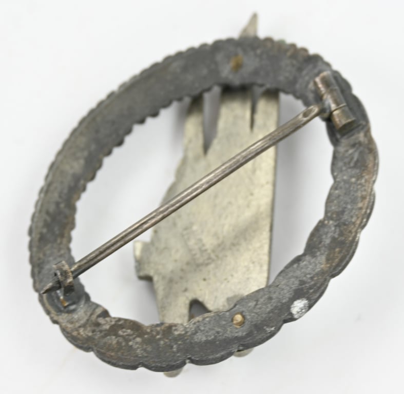 German LW FSJ Paratrooper Badge (Denazified)