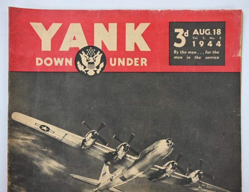 US WW2 Yank Magazine August 18th, 1944