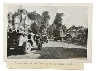 US WW2 Press Photo 'Normandy Campaign'