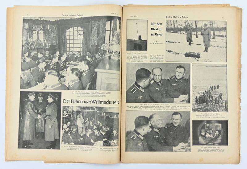 German Berliner Illustrierte Zeitung Newspaper 1941
