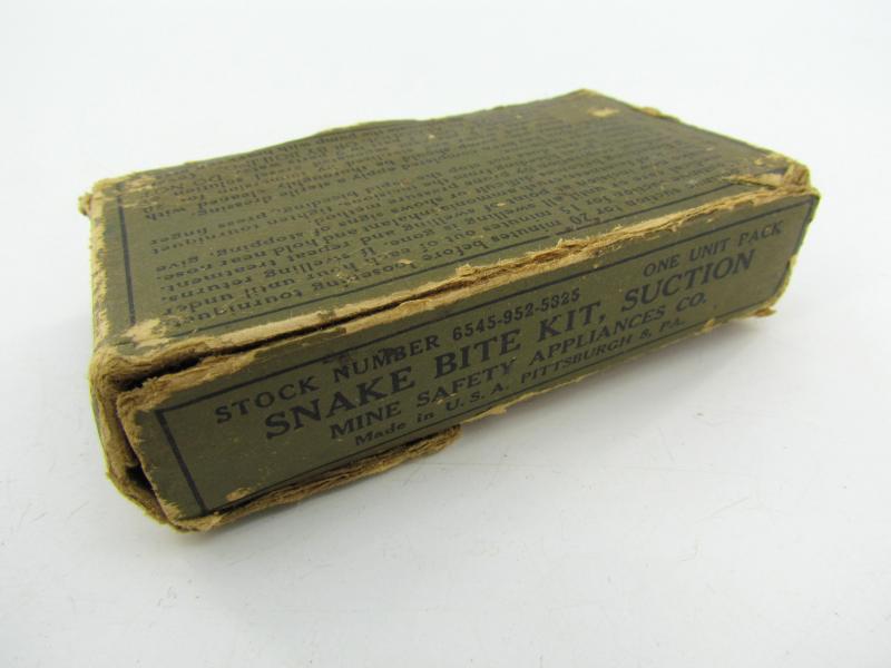 Complete US WWII Snake Bite Kit....Rare