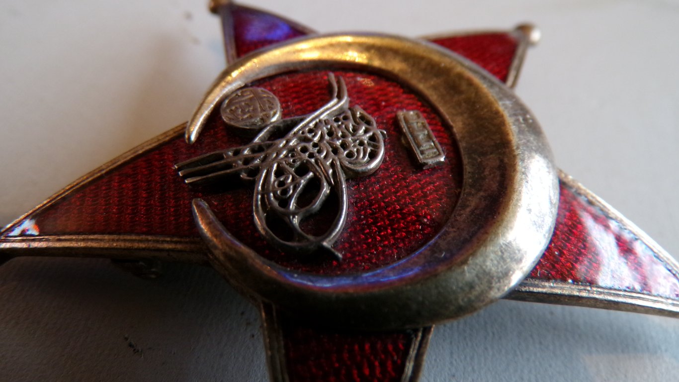 WWI Ottoman Empire 'Iron Crescent' (Gallipoli Star)