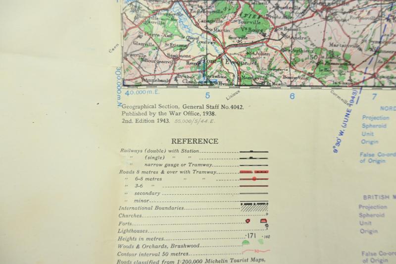 British WW2 Mapcase of Capt. Harris RASC