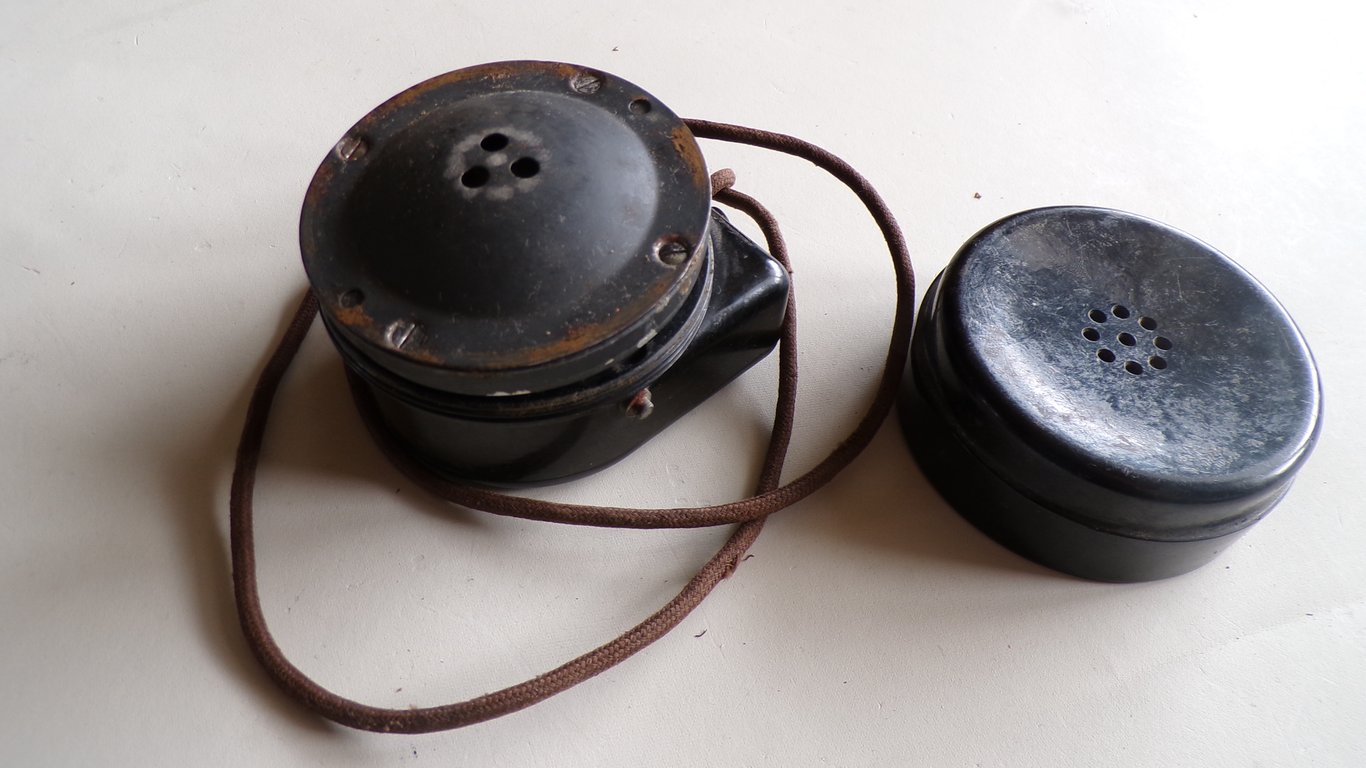 Rare Wehrmacht auxiliary earpiece (Zusatzhörer)