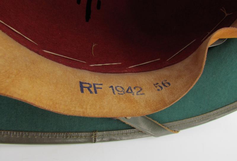 Wehrmacht (Heer) ‘Afrikakorps’ tropical pith helmet by ‘RF’ 1942