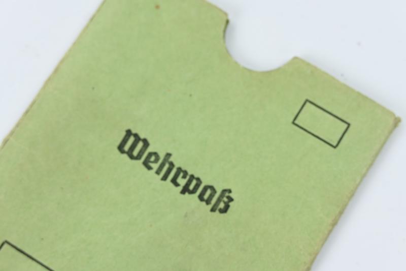 German Wehrpass Cover