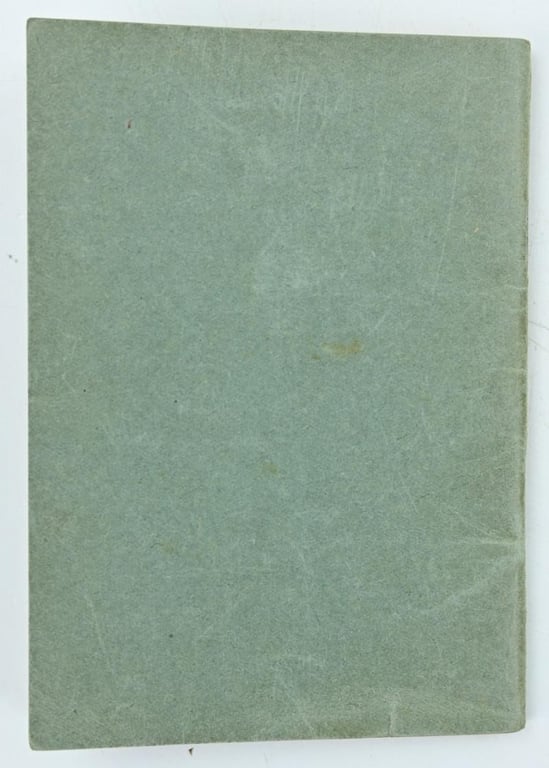 German Hitler Youth Leistungsbuch with insignia