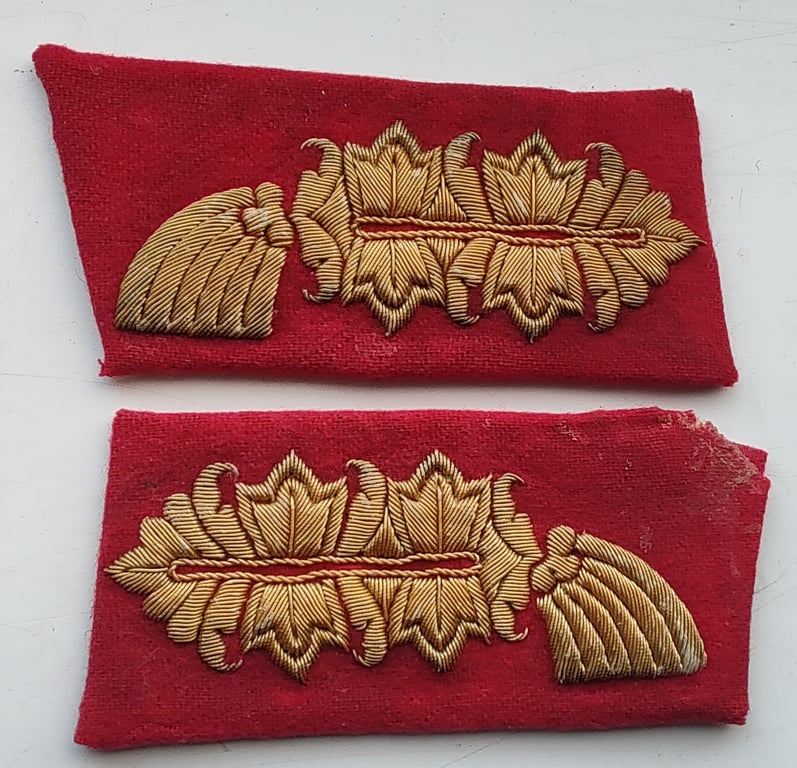 WWII Heer Generals Celleon collar tabs