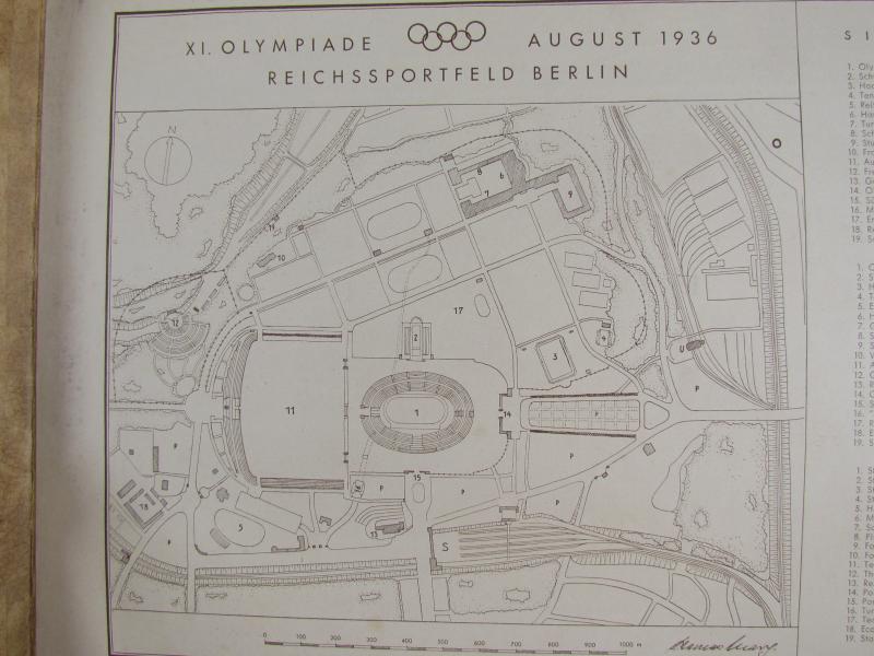 1936 Berlin Olympics Stadium Model In Original Box...Rare