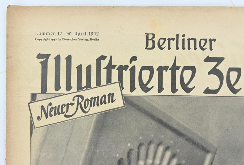 German Berliner Illustrierte Zeitung Newspaper 1942