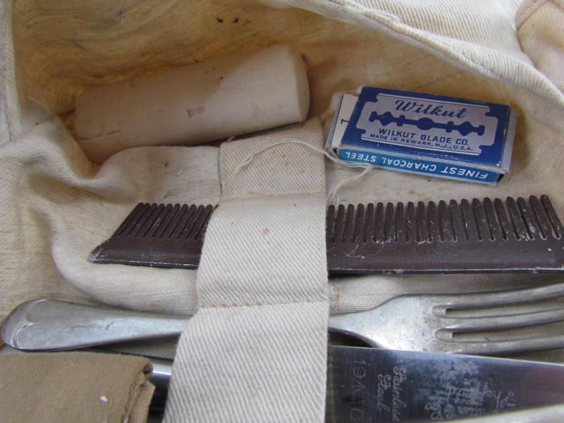 British WWII Wash Roll Kit