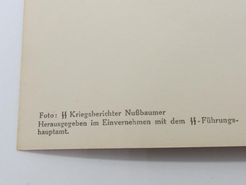 Postcard : Unsere Waffen-SS