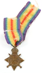 British WW1 Hampshire Regiment 1914-1914 Star PTE J....