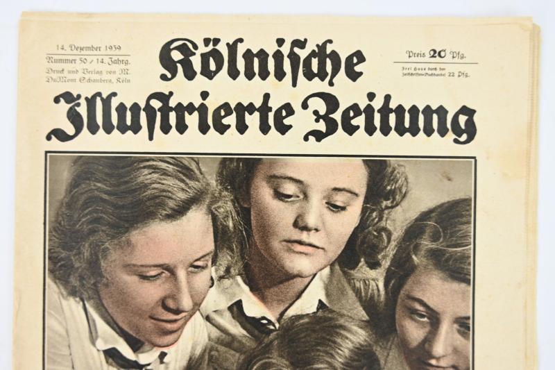 German Magazine kölnische illustrierte zeitung December 1939