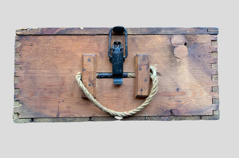 Wooden 'Patronenkasten 900' Ammunition Box