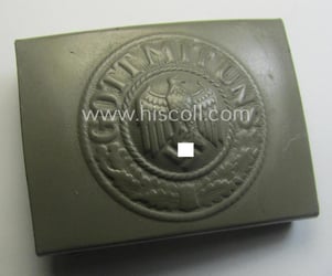 'Virtually mint', 'standard-issue'-pattern WH (Heeres) field-grey-toned- and/or typical...