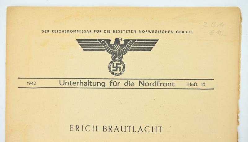 German WW2 Soldiers in Norway Booklet Roman