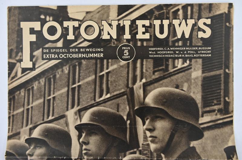 Dutch NSB 'Fotonieuws' Magazine Dutch SS Deployment