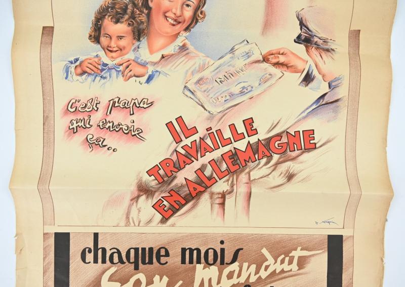 German WW2 poster for French Citizen