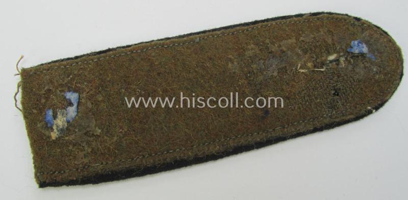 Single, 'Organisation Todt' (ie. 'OT'-) related, mid- (ie. later-) war period, NCO-type shoulderstrap as was intended for - and clearly used by! - an: 'OT-Truppführer' (ie. 'Unteroffizier')